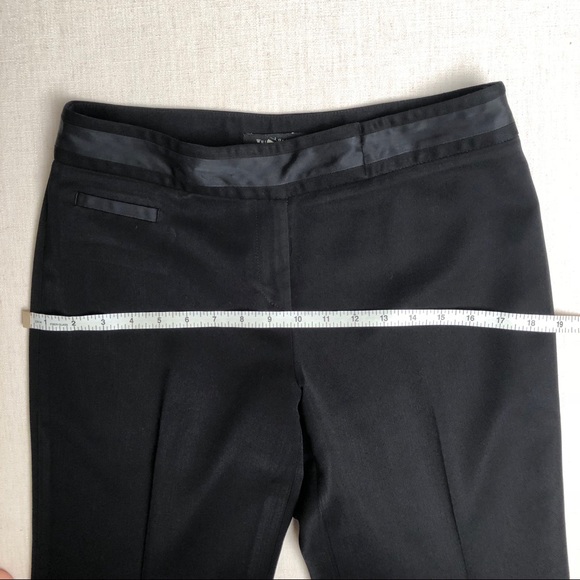 SALE! WHBM Legacy Trouser Pant with Satin Accents - Picture 2 of 5